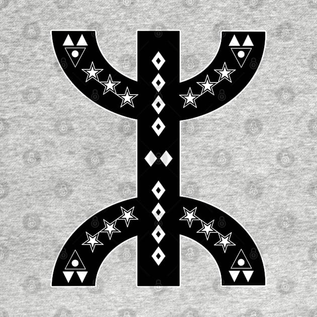 Amazigh Berber Symbol YAZ by Art Studio